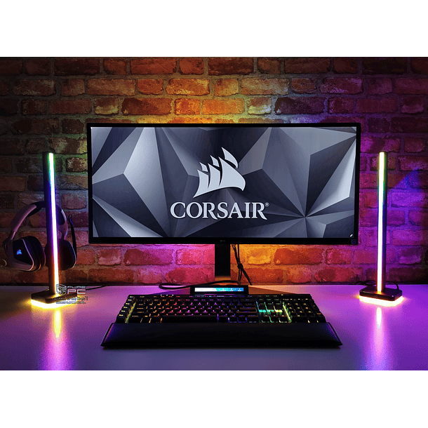 KIT TORRES LED + BASE DIADEMA RGB - CORSAIR 3