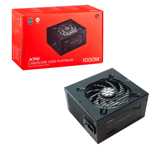 FUENTE REAL 1000W 80P PLATINO MODULAR - XPG 1