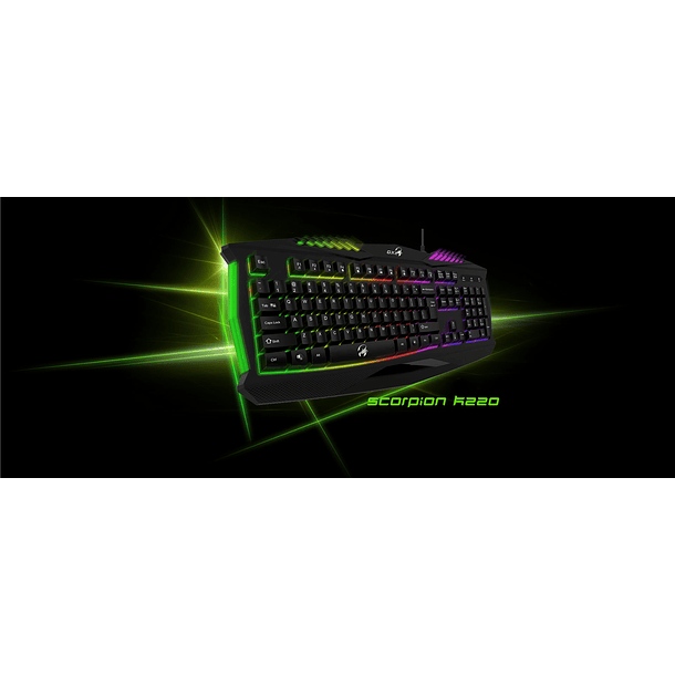 TECLADO GAMER K220 RGB - GENIUS GX 2