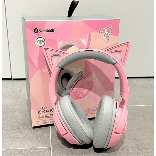 KRAKEN KITTY CAT / BLUETOOTH ROSA - RAZER 1