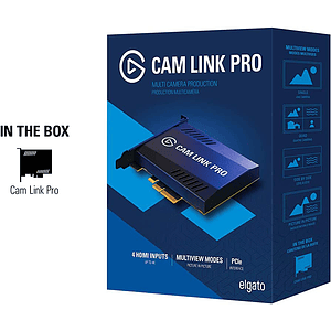 CAM LINK PRO 4K + 4 PUERTOS HDMI / 1080P - 60FPS - EL GATO