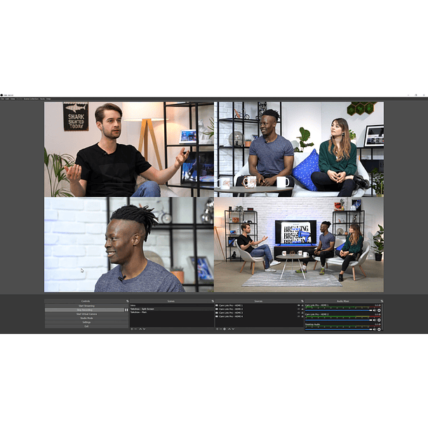 CAM LINK PRO 4K + 4 PUERTOS HDMI / 1080P - 60FPS - EL GATO 2
