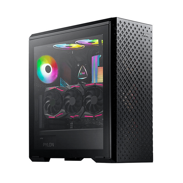 DEFENDER PRO BLACK + 3 FANS ARGB - XPG 1