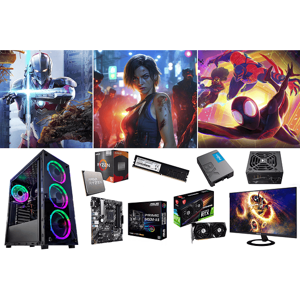 SUPER OFERTA / RYZEN 5 5600G + RTX 3050 