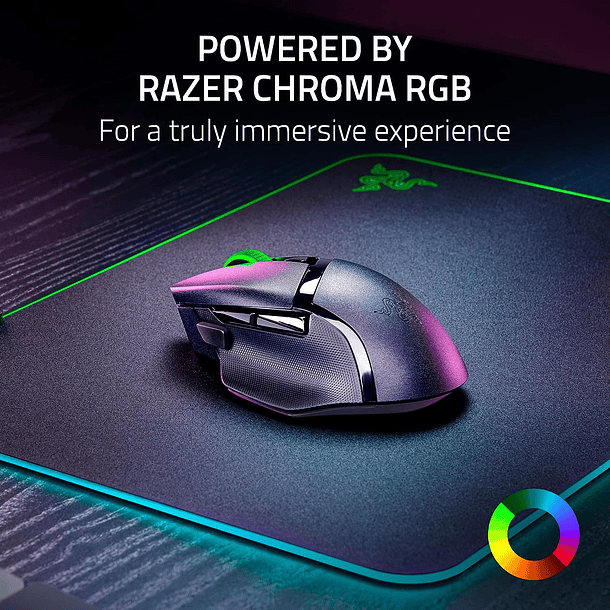 BASILISK V3 X HYPERSPEED RGB INALAMBRICO - RAZER 7