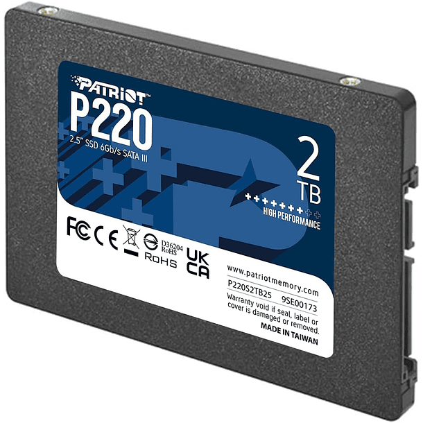 SOLIDO SATA (SSD) 256GB - PATRIOT P220 2