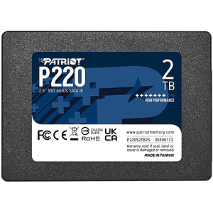 SOLIDO SATA (SSD) 2TB - PATRIOT P220