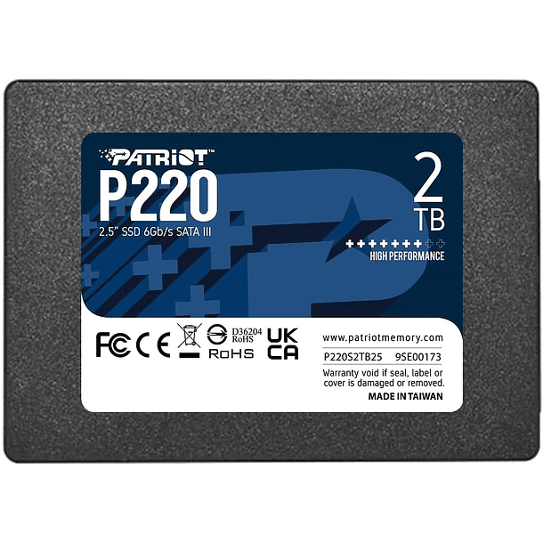 SOLIDO SATA (SSD) 2TB - PATRIOT P220 1