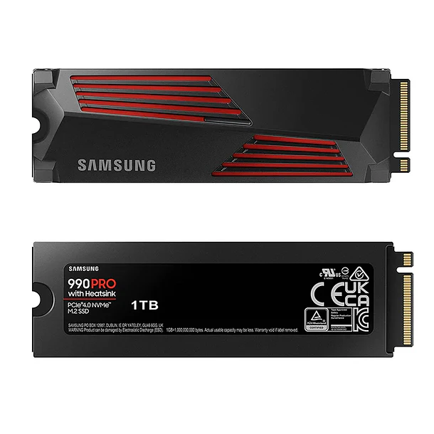 SOLIDO (M2) NVMe 1 TB 990 PRO (DISIPADOR) PS5 - SAMSUNG 2