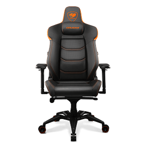 SILLA ARMOR EVO NARANJA CUERO - COUGAR