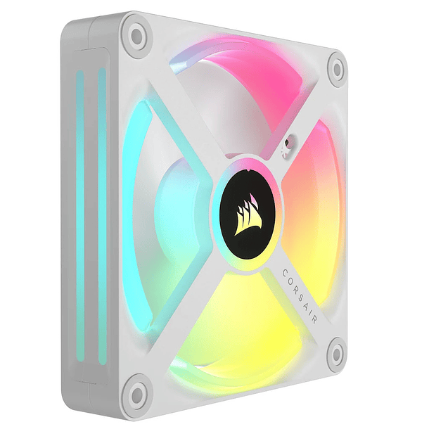 KIT DE 3 FANS ICUE LINK QX120 RGB WHITE - CORSAIR 3