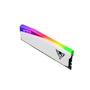 MODULO DDR5 16GBS (5600) VIPER ELITE 5 RGB WHITE - PATRIOT