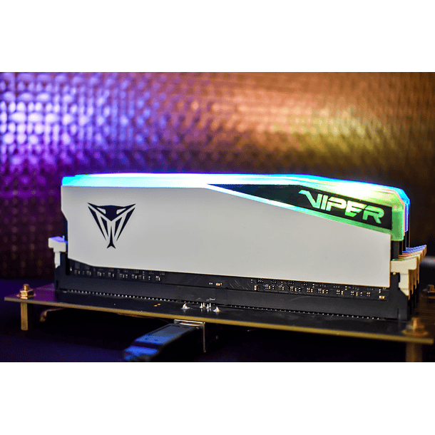 MODULO DDR5 16G (5600) VIPER ELITE 5 RGB WHITE- PATRIOT 1