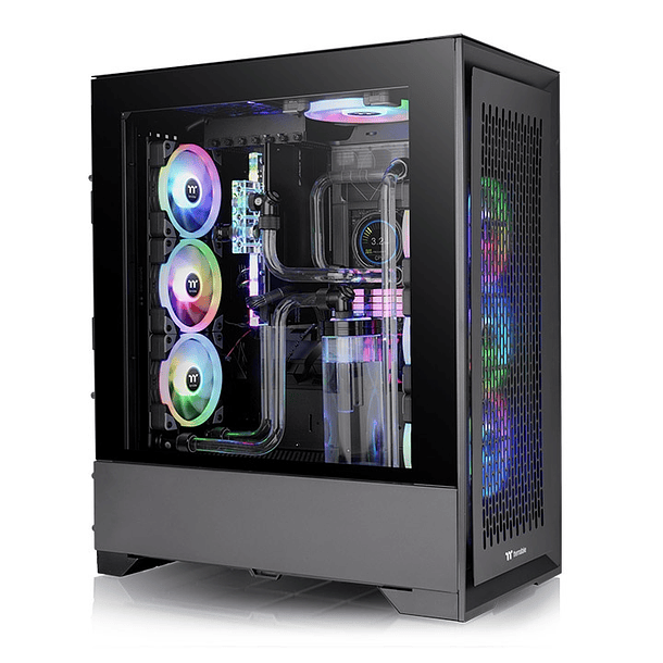 T500 AIR BLACK + 3 FANS ARGB 140M - THERMALTAKE 1