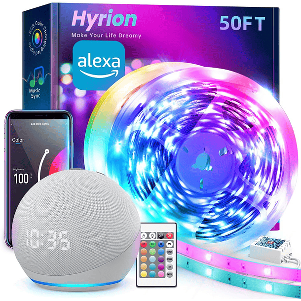 LUCES WIFI AMBIENT RGB 15 METROS - HYRION LED 3
