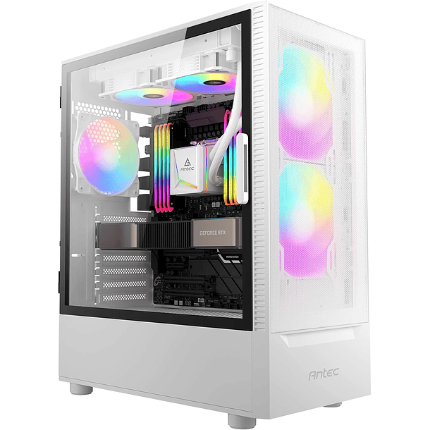 NX410 V2 WHITE + 3 FANS ARGB - ANTEC 3