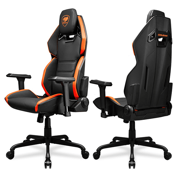 SILLA GAMER HOT ROD NARANJA - COUGAR 2