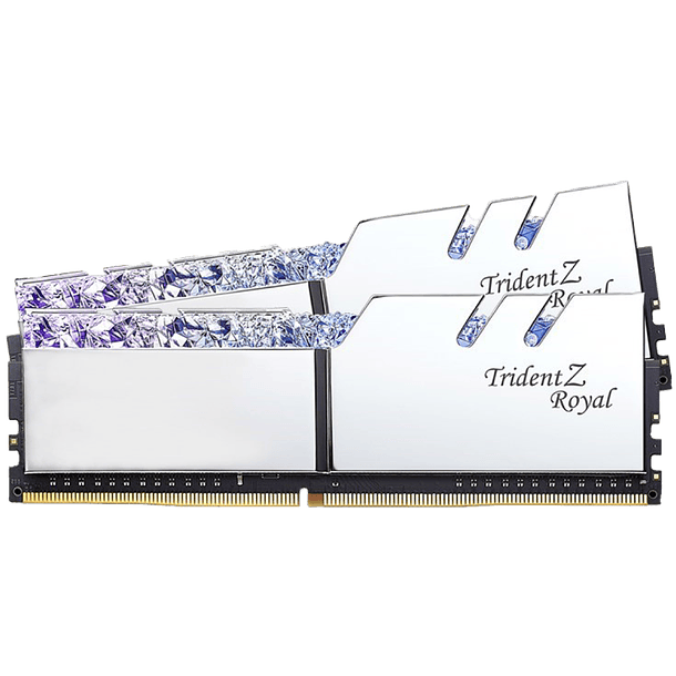 KIT DDR4 64GB (3200 MHZ) ROYAL SILVER - TRIDENT Z 1