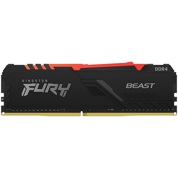 MODULO DDR4 16GBS (3200) FURY BEAST RGB - KINGSTON 2