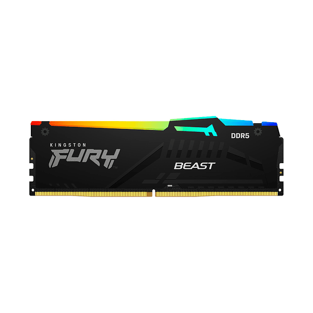 MODULO DDR5 32GBS (6000) FURY BEAST RGB - KINGSTON 1