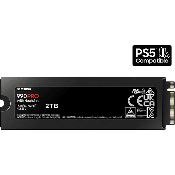 SOLIDO (M2) NVMe 2 TB 990 PRO (DISIPADOR) PS5 - SAMSUNG 2