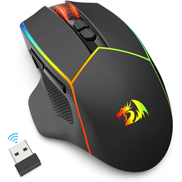 AXE PRO INALAMBRICO RGB - REDRAGON 1