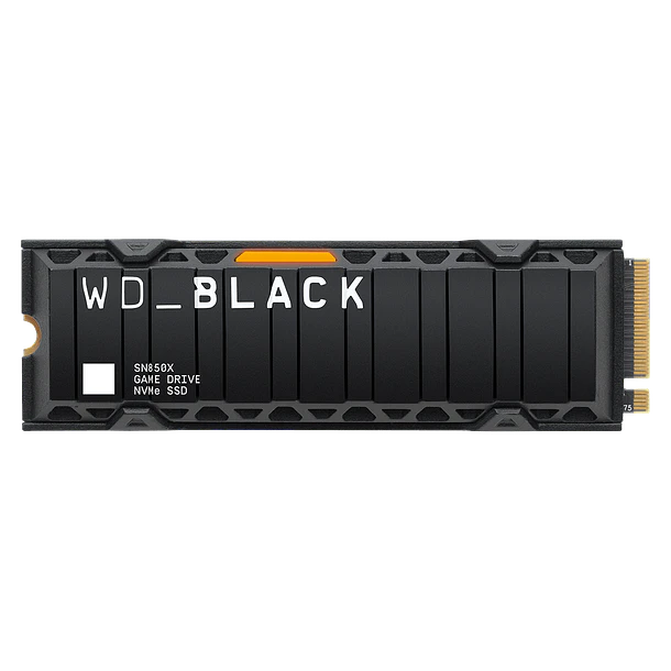  SOLIDO (M2) NVMe 2TB SN850P BLACK DISIPADO - WESTERN 