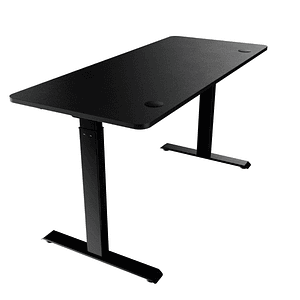 ESCRITORIO ELEVABLE MANUAL BLACK MATE - VERSUS