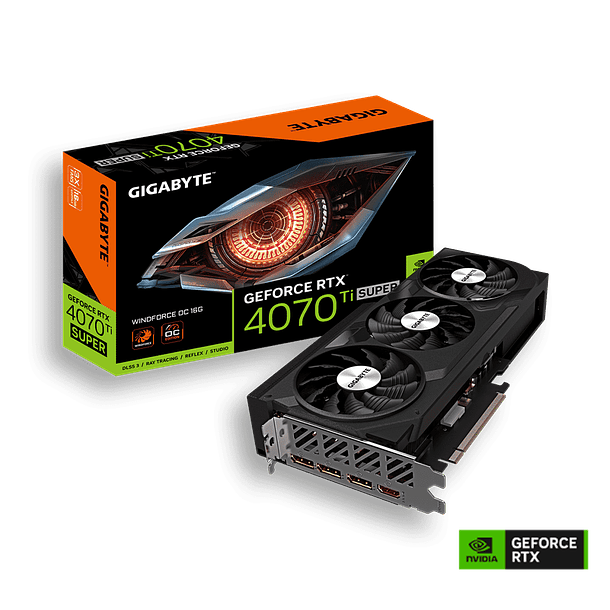 ✔️ RTX 4070 TI SUPER WINDEFORCE OC 3X 16G - GIGABYTE 1