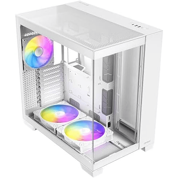 C8 CRYSTAL + 3 FANS ARGB / WHITE - ANTEC 3