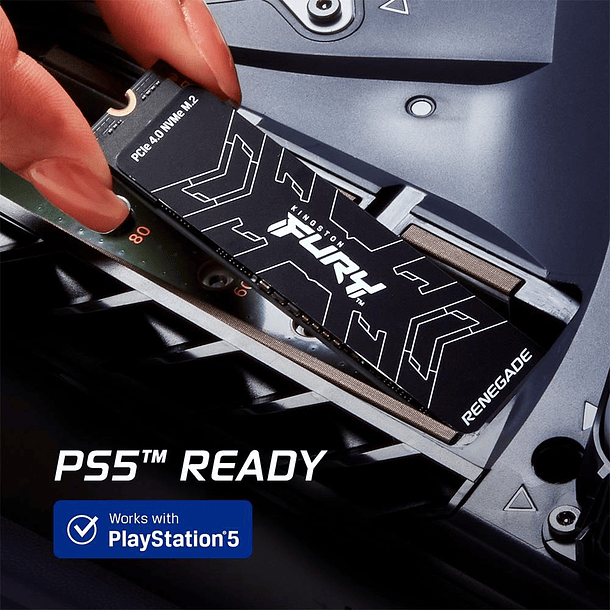 SSD (M2) NVMe 2TB RENEGADE PS5 - KINGSTON 3