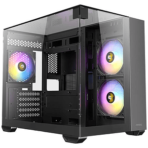 CX600M CUBICO TRIO BLACK + 3 FANS ARGB - ANTEC