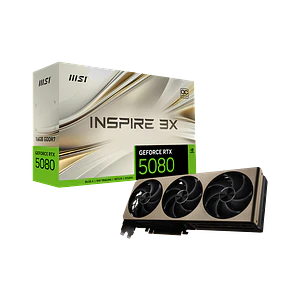 ✔️ RTX 5080 INSPIRE 16GBS 3X OC - MSI