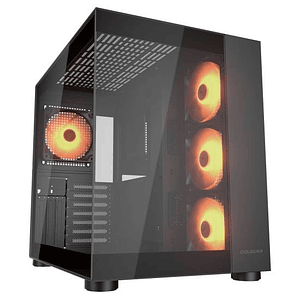 CUBICO FV150 + 4 FANS ARGB NEGRO - COUGAR