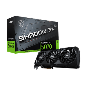 ✔️RTX 5070 SHADOW OC 3X 12GB RGB - MSI