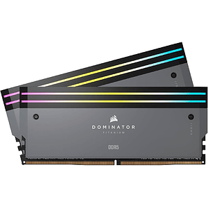 KIT DDR5 - 32GBS (6000) DOMINATOR TITANIO RGB  - CORSAIR