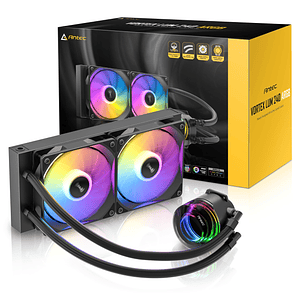 LIQUIDA VORTEX LUM 240 ARGB BLACK - ANTEC