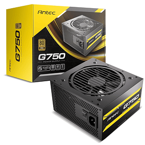 FUENTE REAL G750W GOLD SEMI MODULAR - ANTEC