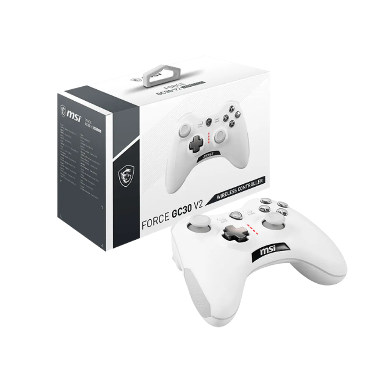 CONTROL GC30 V2 BLANCO INALAMBRICO - MSI