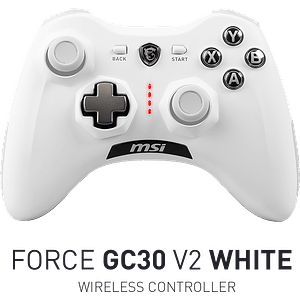CONTROL GC30 V2 BLANCO INALAMBRICO - MSI