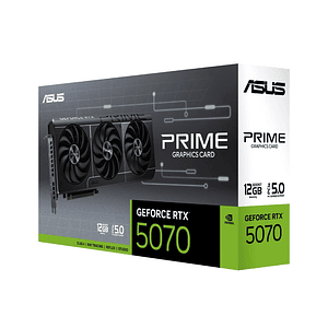 ✔️ RTX 5070 PRIME 3 FANS 12GBS - ASUS