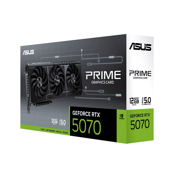 ✔️ RTX 5070 PRIME 3 FANS 12GBS - ASUS 1