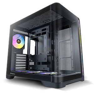 C5 CUBICO CURVO BLACK + 4 FANS ARGB - ANTEC