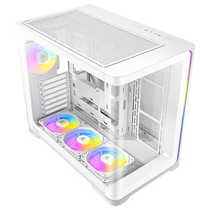 C5 CUBICO CURVO WHITE + 4 FANS ARGB - ANTEC