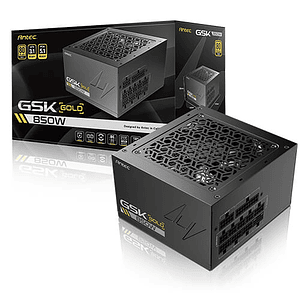 FUENTE REAL GSK 850W 80P GOLD MODULAR - ANTEC
