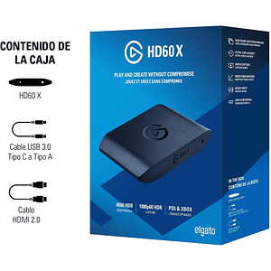 HD60X HDMI 4K 60 FPS CAPTURADORA - EL GATO