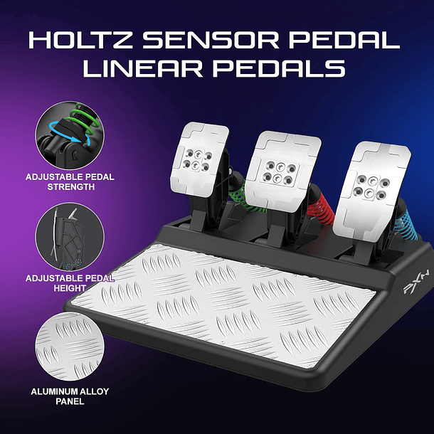 SIMULADOR TIMON + PEDALES V10 PRO - PNX 4