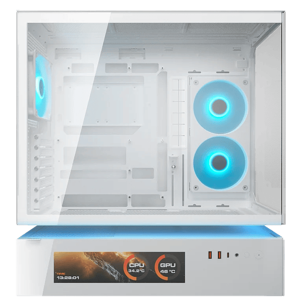 VISION V235 + PANTALLA LCD + 3 FANS ARGB - COUGAR 2