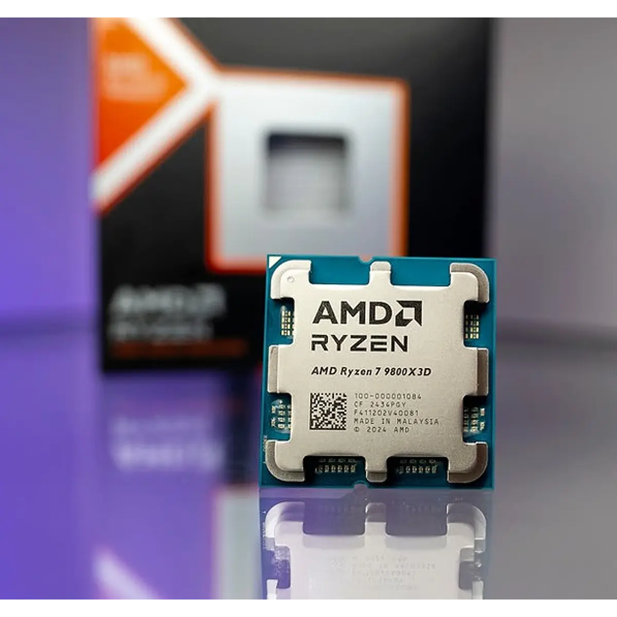 RYZEN 7 9800X 3D / 8 NUCLEOS - 16 HILOS A 5.2GHZ