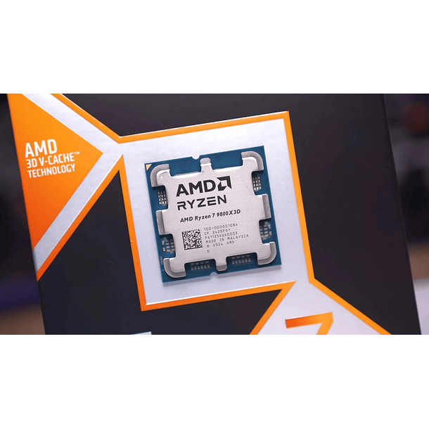 RYZEN 7 9800X 3D / 8 NUCLEOS - 16 HILOS A 5.2GHZ 1